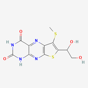 Chemical structure of Hirudonucleodisulfide B