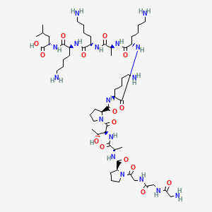 Chemical structure of Histone H1-derived Peptide