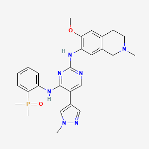 Chemical structure of HPK1-IN-19
