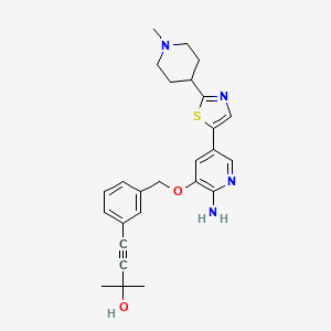Chemical structure of ZYF0033