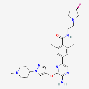 Chemical structure of HPK1-IN-32