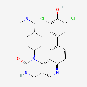 Chemical structure of HTH-01-091