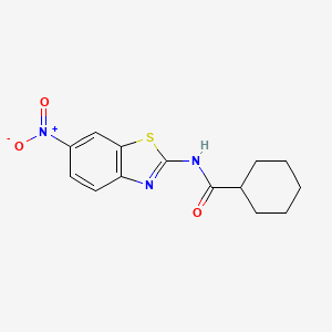 Chemical structure of HUP30