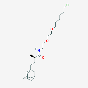 Chemical structure of HyT36
