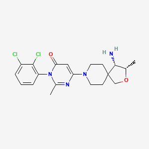 Chemical structure of IACS-15414