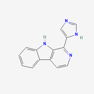 Chemical structure of IDO1/TDO-IN-4
