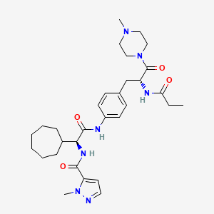 Chemical structure of IL-17 modulator 3