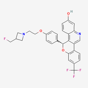 Chemical structure of Imlunestrant