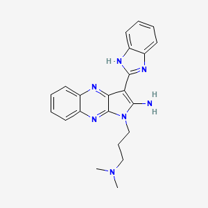 Chemical structure of INI-43