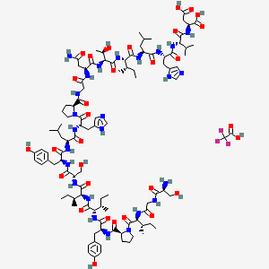 Chemical structure of Interphotoreceptor Retinoid Binding Protein Fragment (IRBP) (TFA)