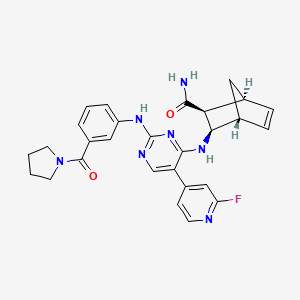 Chemical structure of IRAK4-IN-22