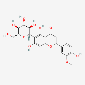 Chemical structure of Isoscoparin