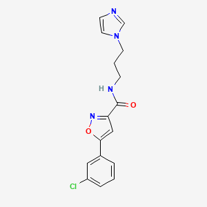 Chemical structure of ISX-3
