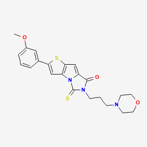 Chemical structure of IW927