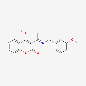 Chemical structure of JB061