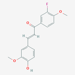 Chemical structure of JC2-11