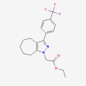 Chemical structure of JNJ-28583113