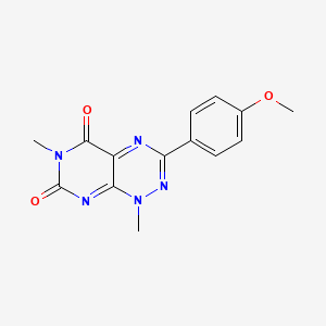 Chemical structure of KDM4C-IN-1