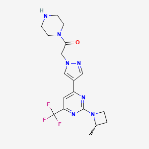 Chemical structure of KHK-IN-3