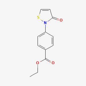 Chemical structure of KM04416