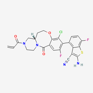 Chemical structure of Olomorasib