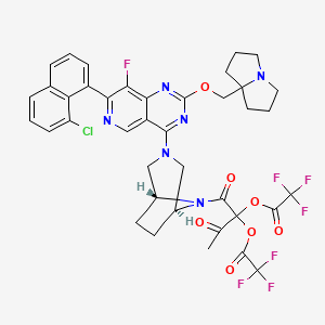 Chemical structure of KRas G12R inhibitor 1
