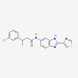 Chemical structure of KV2 channel inhibitor-1