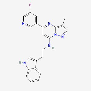 Chemical structure of KYN-101