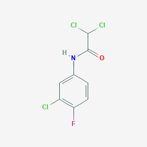 Chemical structure of LDCA