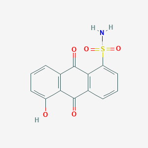 Chemical structure of LLL12