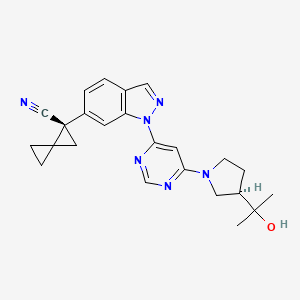 Chemical structure of LRRK2-IN-7