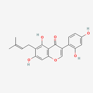 Chemical structure of Luteone