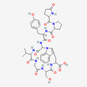 Chemical structure of Lyciumin A