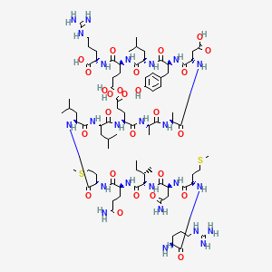 Chemical structure of Mad1 (6-21)