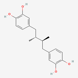 Chemical structure of Masoprocol