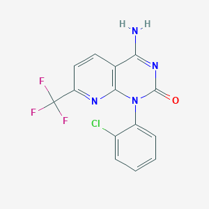 Chemical structure of MAT2A-IN-9