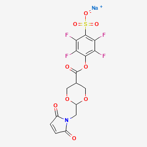 Chemical structure of MDTF