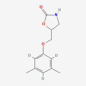 Chemical structure of Metaxalone-d3
