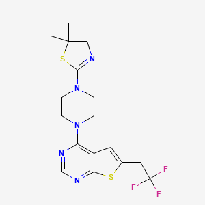 Chemical structure of MI-2-2