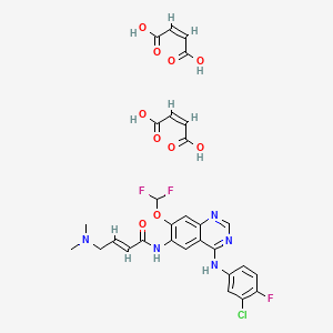 Chemical structure of Mefatinib