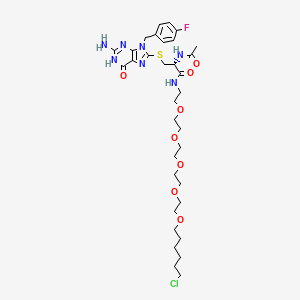 Chemical structure of Mitochondria degrader-1