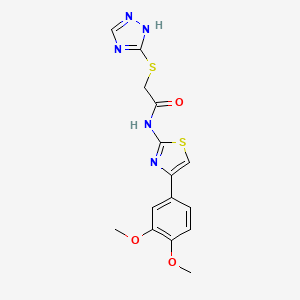 Chemical structure of MLS001006105