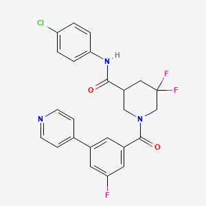 Chemical structure of MRTF/SRF-IN-1