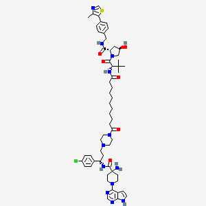 Chemical structure of MS21