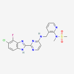 Chemical structure of MSC-1186