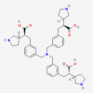 Chemical structure of Muvalaplin