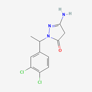 Chemical structure of Muzolimine