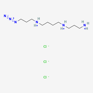 Chemical structure of N1-Azido-spermine trihydrochloride
