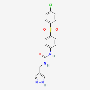 Chemical structure of Nampt activator-2