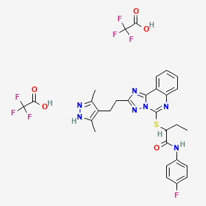 Chemical structure of NCGC00138783 TFA